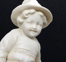 Load image into Gallery viewer, "Enfants au panier" faïence de biscuit