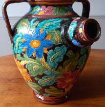 画像をギャラリービューアに読み込む, Amphore à décor floral MONACO-CERART