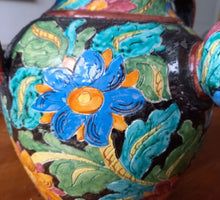 画像をギャラリービューアに読み込む, Amphore à décor floral MONACO-CERART