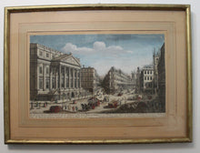 Lade das Bild in den Galerie-Viewer, Gravure de la vue de l&#39;hôtel du Lord Maire de Londres époque XVIIIème
