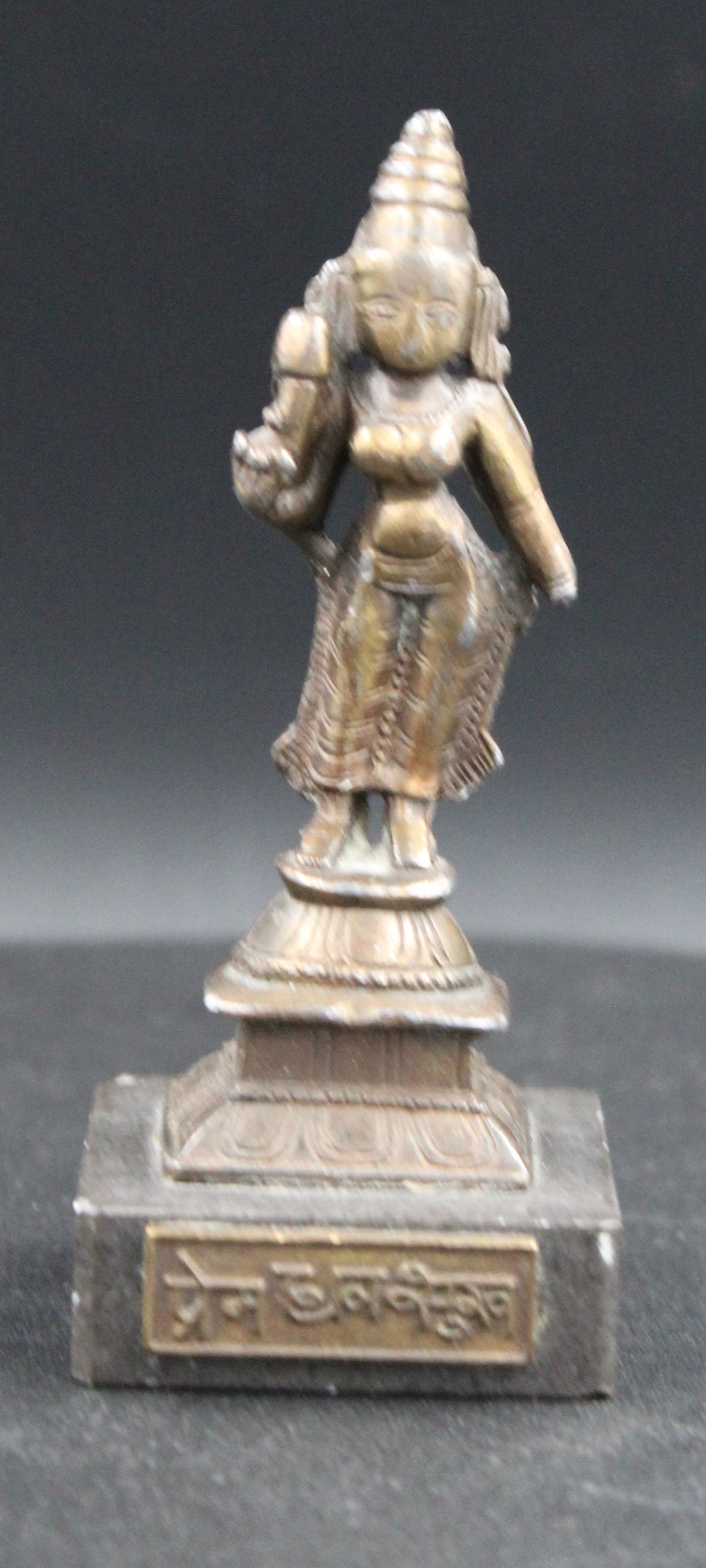 Statuette divinité Thaïlandaise en bronze