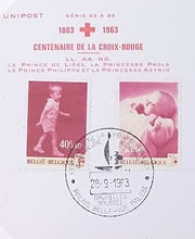 Load image into Gallery viewer, Rare carte Neo Maximum Centenaire de la Croix-Rouge 1863-1963
