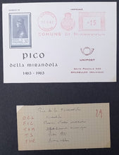 Load image into Gallery viewer, Rare carte Neo Maximum 500 ans de Pico della Mirandola
