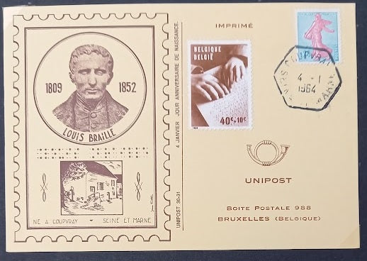 Rare carte Neo Maximum Louis Braille