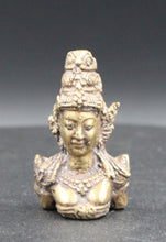 Load image into Gallery viewer, Buste de divinité thaïlandaise en bronze
