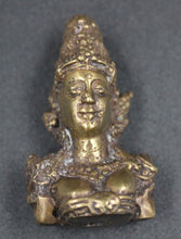 Lade das Bild in den Galerie-Viewer, Buste de divinité thaïlandaise en bronze
