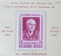 Cargar imagen en el visor de la galería, Rare carte Neo Maximum 100ème anniversaire de la naissance de M. MATERLINCK
