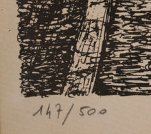 Cargar imagen en el visor de la galería, &quot;Vue de Laon des remparts nord&quot; lithographie
