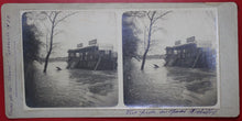Carregar imagem no visualizador da galeria, Photos stéréographies, de la Grande Crue de 1910 à Paris (rive droite)
