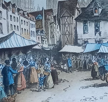 Cargar imagen en el visor de la galería, Gravure Rouen par Barday
