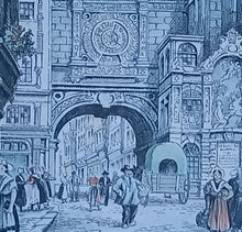 Carregar imagem no visualizador da galeria, Gravure Rouen par Barday
