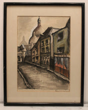 Charger l&#39;image dans la galerie, 2 aquarelles &quot;Montmartre&quot; par R. DARLAY
