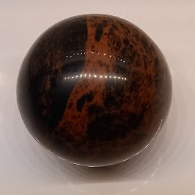 Sphère Obsidienne Acajou