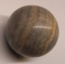 Cargar imagen en el visor de la galería, Sphère Agate bleue et beige
