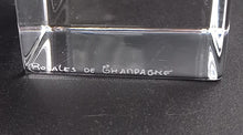 Charger l&#39;image dans la galerie, Lot cubes décoratifs en cristal (?) Royal de Champagne
