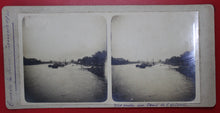 Charger l&#39;image dans la galerie, Photos stéréographies, de la Grande Crue de 1910 à Paris. (pont de l&#39;Alma)
