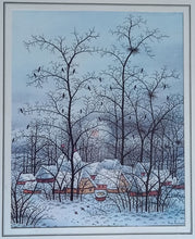Load image into Gallery viewer, Reproduction &quot;Paysage d&#39;hiver&quot; Ivan Lackovic
