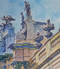 画像をギャラリービューアに読み込む, &quot;Arc de triomphe d’Héré&quot; à Nancy aquarelle de A. LORAIN
