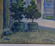 Lade das Bild in den Galerie-Viewer, &quot;Arc de triomphe d’Héré&quot; à Nancy aquarelle de A. LORAIN
