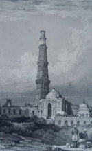 Carregar imagem no visualizador da galeria, Gravure &quot;minaret de Qutub&quot;

